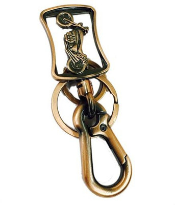 Aura Imported Racing Bike Full Metal Hook Key Chain