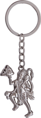 Oyedeal Kycn621 Hanuman Holding Mountain Key Chain(Silver) available at flipkart for Rs.145