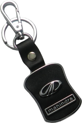 

Techpro Leatherite Black Mahindra Key Chain(Multicolor)