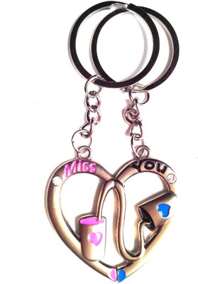

Keepsake Miss You Key Chain(Grey)