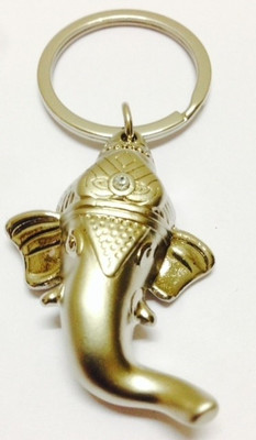 

Hiyaa Spiritual Ganesh Key Chain(Silver)