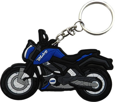 

Techpro Single sided Navy Blue KTM Duke Key Chain(Multicolor)