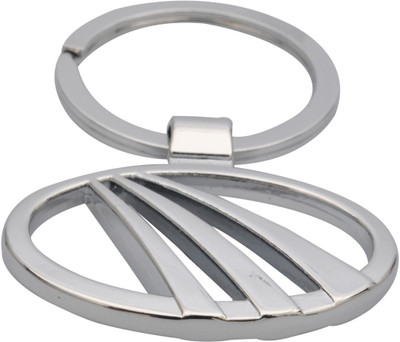 Brighton Mahindra Logo Key Chain(Silver)