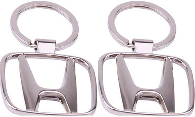 

Singh Xpress Key Chain- Honda Chrome(Pack of 2) Key Chain(Silver)