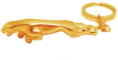 

Chooz Designer Studio Phoenix Jaguar matellic stylish Golden Plated Key Chain (GOLD) Key Chain(Gold)