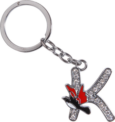 

Zeroza Alphabet Letter K LK03 Key Chain(Multicolor)