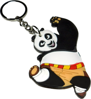 AVI Double Sided Kung Fu Panda Dragon Warrior Key Chain(Multicolor)