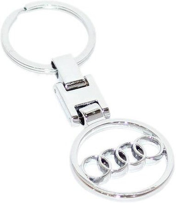 

Aura AUDI CARS FULL METAL IMPORTED Key Chain(Silver)
