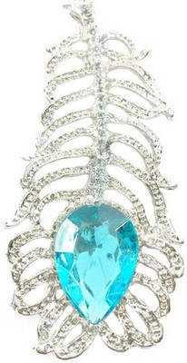 true traders Omg silver keychain Key Chain(Silver, Blue)