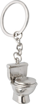 

Brighton Glow Time Commode Pot Key Chain(Silver)