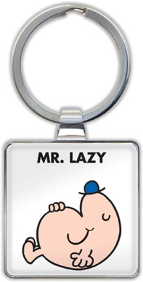 

That Company called If MR. LAZY KEYRING Key Chain(White)