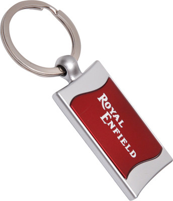 

Zeroza Royal Enfield Full Metal RE17 Key Chain(Red)