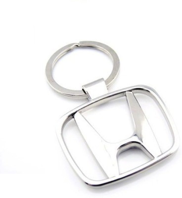 

Parrk Silver Metal Car Honda Logo Key Chain(Silver)