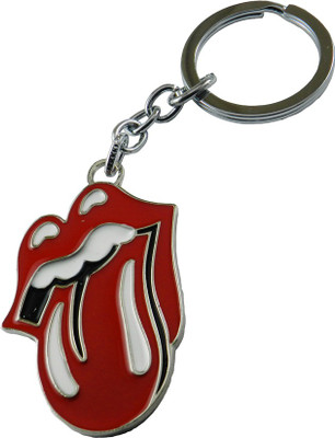 

Techpro Metal Ramones Rolling stone Locking Key Chain(Multicolor)