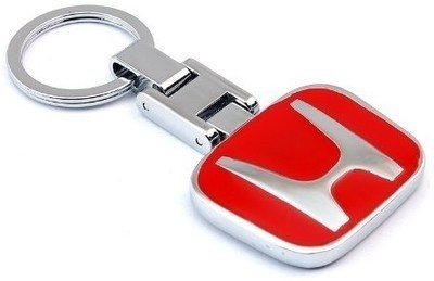 

Aura Honda Cars Full Metal Key Chain(Red)