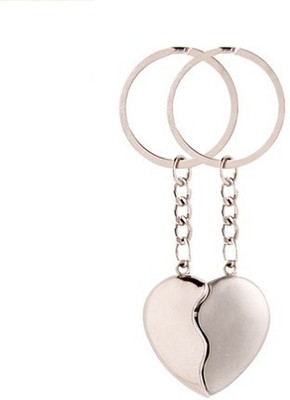 

Phoenix Silver Broken Heart Key Chain(Silver)