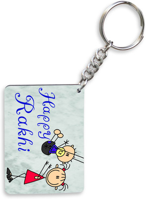 

Tied Ribbons Rakshabandhan Rakhi Gifts For Sister Design 18 Key Chain(Multicolor)