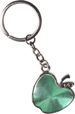 

Oyedeal Apple Shaped Metal Key Chain(Green)