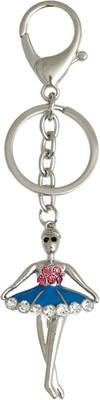 

Super Drool Blue Metal Locking Key Chain(Blue)