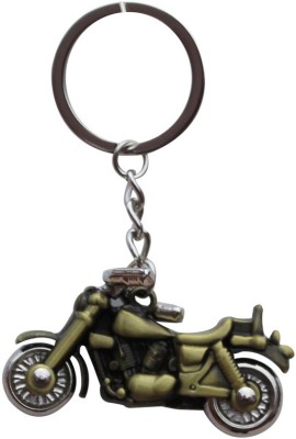 

CTW Royal Enfield Thunder Bullet Bike Metal Key Chain(Gold)