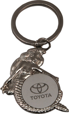 

Oyedeal Little Mermaid Toyota Key Chain(Silver)