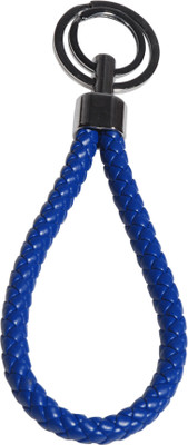 

Oyedeal Braided Nylon Rope Key Chain(Blue)