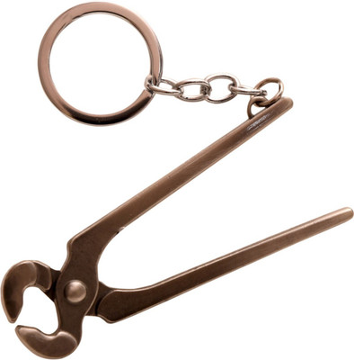 

Zeroza Nails Pluker FY87 Metal Key Chain(Brown)