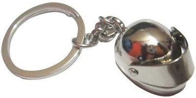 

Confident Metal MVP174 HELMET Key Chain(Silver)