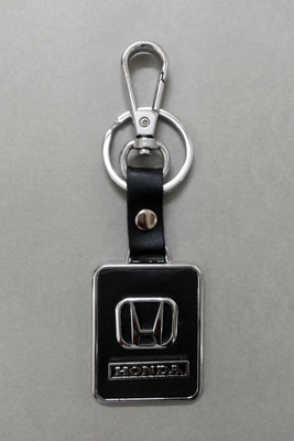

Oyedeal Honda Square Shaped Leather Key Chain(Black)