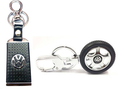 

City Choice Combo of Wheel Hook Locking Key Chain(Multicolor)