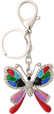 

Super Drool Embellished Butterfly Key Chain(Multicolor)