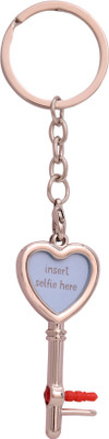 

Oyedeal KYCN1133 Studded Keyshape Photoframe Key Chain(Multicolor)