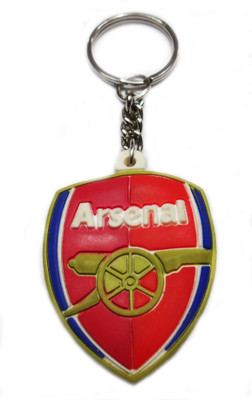 

FASHION FEVER CLASSY RUBBER "ARSENAL" WITH METAL Key Chain(Multicolor)