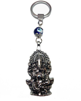 

City Choice Ganesha Keyring Key Chain(Multicolor)