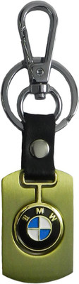 

Techpro Golden Alloy BMW Locking Key Chain(Silver)