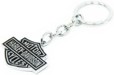 

Aura Imported Harley Davidson Key Chain(Silver, Black)