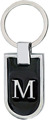 

U R God Hq Alphabet 'M' Key Chain(Black)