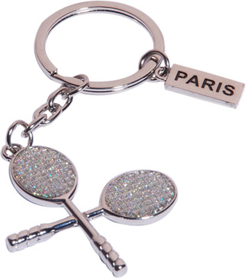 

Oyedeal Double Badminton KYCN132 Key Chain(Silver)