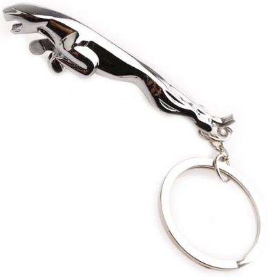 Evana Shiny Jaguar Locking Key Chain(Silver) available at flipkart for Rs.106