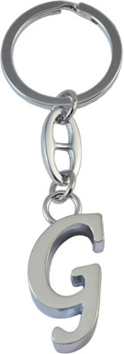 

GCT Alphabet Letter G Metal Key Chain(Silver)