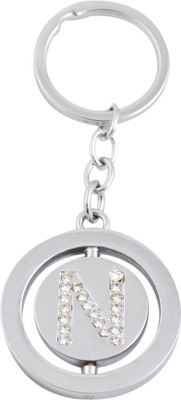 

Forty Creek Revolving Letter N Key Chain(Silver)