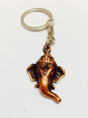 

Aura Spiritual Ganesh Key Chain(Brown)