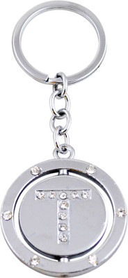 

Forty Creek Revolving Letter T Key Chain(Silver)