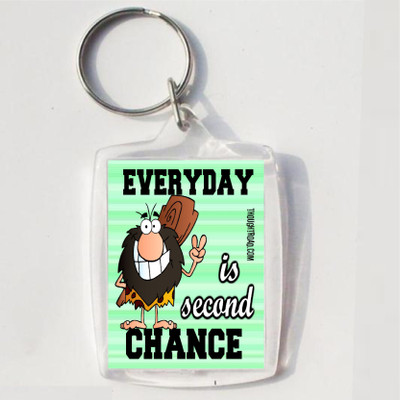 

Thoughtroad SECOND CHANCE Key Chain(Multicolor)