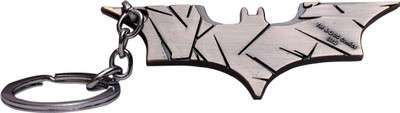 Oyedeal The Dark Knight Full Metal Key Chain(Silver)