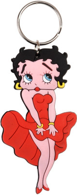 

Oyedeal Blooming Girl Key Chain(Red)