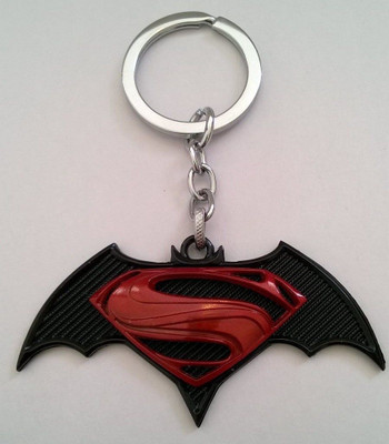 

Web3services Batman Vs Superman Metal Keychain Key Chain(Black, Red)