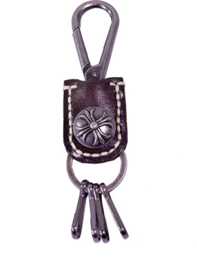 

Oyedeal Hand Stitched Leather Hook KYCN1704 Locking Key Chain(Multicolor)
