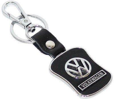 

Aura Premium Quality Volkswagen Locking Key Chain(Black, Silver)
