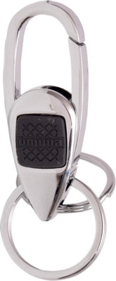 

Zeroza Omuda Chrome Finish Metal with Hook ODA12 Locking Key Chain(Multicolor)